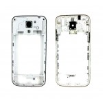 Lcd Frame Middle Chassis For Samsung I9192 Galaxy S4 Mini With Dual Sim Black By - Maxbhi Com