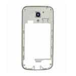 Lcd Frame Middle Chassis For Samsung I9192 Galaxy S4 Mini With Dual Sim Pink By - Maxbhi Com