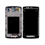 Lcd Frame Middle Chassis For Lg G3 D855 Black By - Maxbhi Com