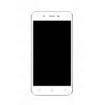 Lcd Frame Middle Chassis For Micromax Canvas Spark Q380 Silver By - Maxbhi Com