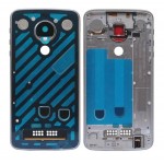 Lcd Frame Middle Chassis For Moto Z Play 64gb White By - Maxbhi Com