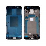 Lcd Frame Middle Chassis For Htc 10 Black By - Maxbhi Com