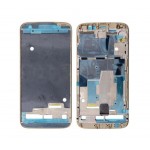 Lcd Frame Middle Chassis For Moto M 64gb White By - Maxbhi Com