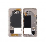 Lcd Frame Middle Chassis For Samsung Galaxy Note 5 Dual Sim 32gb Gold By - Maxbhi Com