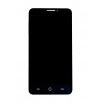 Lcd Frame Middle Chassis For Yu Yureka Plus Black By - Maxbhi Com