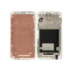 Lcd Frame Middle Chassis For Lg G2 F320 White By - Maxbhi Com