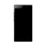 Lcd Frame Middle Chassis For Lyf Wind 7 Black By - Maxbhi Com