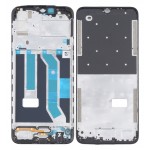 Lcd Frame Middle Chassis For Realme C3 3 Cameras White By - Maxbhi Com