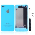 Back Cover For Apple iPhone 4 - Blue