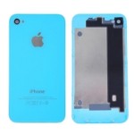 Back Cover For Apple iPhone 4 - Light Blue