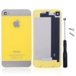 Back Cover For Apple iPhone 5 - Yellow