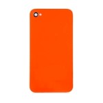 Back Cover For Apple Iphone 4 Orange - Maxbhi Com
