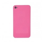 Back Cover For Apple Iphone 4 Pink - Maxbhi Com