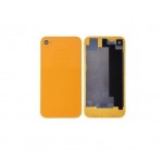Back Cover For Apple Iphone 4s Light Orange - Maxbhi Com