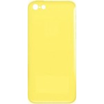 Back Panel Cover For Apple Iphone 5c Yellow - Maxbhi Com