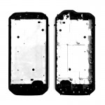 Lcd Frame Middle Chassis For Cat S60 Black By - Maxbhi Com
