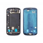 Lcd Frame Middle Chassis For Samsung Galaxy S3 Neo Brown By - Maxbhi Com