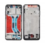 Lcd Frame Middle Chassis For Huawei Y8p Black By - Maxbhi Com