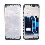 Lcd Frame Middle Chassis For Realme Narzo 10 Black By - Maxbhi Com