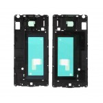Lcd Frame Middle Chassis For Samsung Galaxy A5 2014 Black By - Maxbhi Com