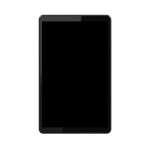 Lcd Frame Middle Chassis For Lenovo Tab M8 Hd Black By - Maxbhi Com