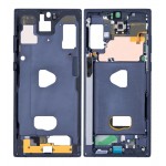 Lcd Frame Middle Chassis For Samsung Galaxy Note 10 Plus 5g Black By - Maxbhi Com