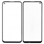 Replacement Front Glass For Huawei P40 Lite E Blue By - Maxbhi Com