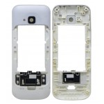 Lcd Frame Middle Chassis For Nokia C5 White By - Maxbhi Com