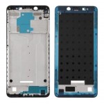 Lcd Frame Middle Chassis For Infinix Hot 5 Black By - Maxbhi Com