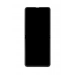 Lcd Frame Middle Chassis For Samsung Galaxy Z Flip Purple By - Maxbhi Com
