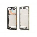Lcd Frame Middle Chassis For Sony Xperia X Performance Rose Gold By - Maxbhi Com