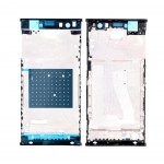 Lcd Frame Middle Chassis For Sony Xperia Xa2 Ultra Black By - Maxbhi Com
