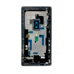 Lcd Frame Middle Chassis For Sony Xperia Xz2 Premium Silver By - Maxbhi Com