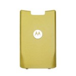 Back Cover For Motorola KRZR K1 - Golden