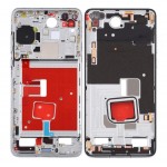 Lcd Frame Middle Chassis For Huawei P40 Silver By - Maxbhi Com