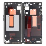 Lcd Frame Middle Chassis For Oppo Find X2 Neo Black By - Maxbhi Com