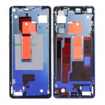 Lcd Frame Middle Chassis For Oppo Find X2 Neo Blue By - Maxbhi Com