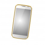 Lcd Frame Middle Chassis For Karbonn A40 Black By - Maxbhi Com