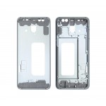 Lcd Frame Middle Chassis For Samsung Galaxy A8 2018 Blue By - Maxbhi Com