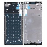 Lcd Frame Middle Chassis For Sony Xperia 10 Black By - Maxbhi Com
