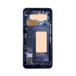 Lcd Frame Middle Chassis For Lg V50 Thinq 5g White By - Maxbhi Com