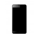 Lcd Frame Middle Chassis For Lyf Wind 1 Black By - Maxbhi Com