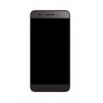 Lcd Frame Middle Chassis For Micromax Canvas Juice 4g Q461 Black By - Maxbhi Com