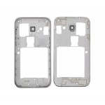 Lcd Frame Middle Chassis For Samsung Core Prime Smg360bt White By - Maxbhi Com