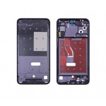Lcd Frame Middle Chassis For Huawei Nova 4 Black By - Maxbhi Com