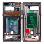 Lcd Frame Middle Chassis For Samsung Galaxy S10 5g Gold By - Maxbhi Com