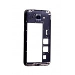 Lcd Frame Middle Chassis For Huawei Y3 2017 Black By - Maxbhi Com