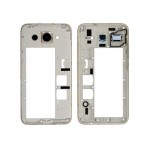 Lcd Frame Middle Chassis For Huawei Y3 2017 Gold By - Maxbhi Com