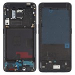 Lcd Frame Middle Chassis For Oppo Reno 5g White By - Maxbhi Com