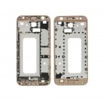 Lcd Frame Middle Chassis For Samsung Galaxy J3 2017 Gold By - Maxbhi Com